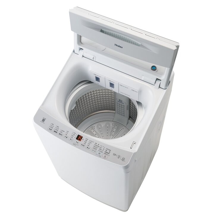 Haier 10kg 全自動縦型洗濯機 ホワイト JW-XD100-W