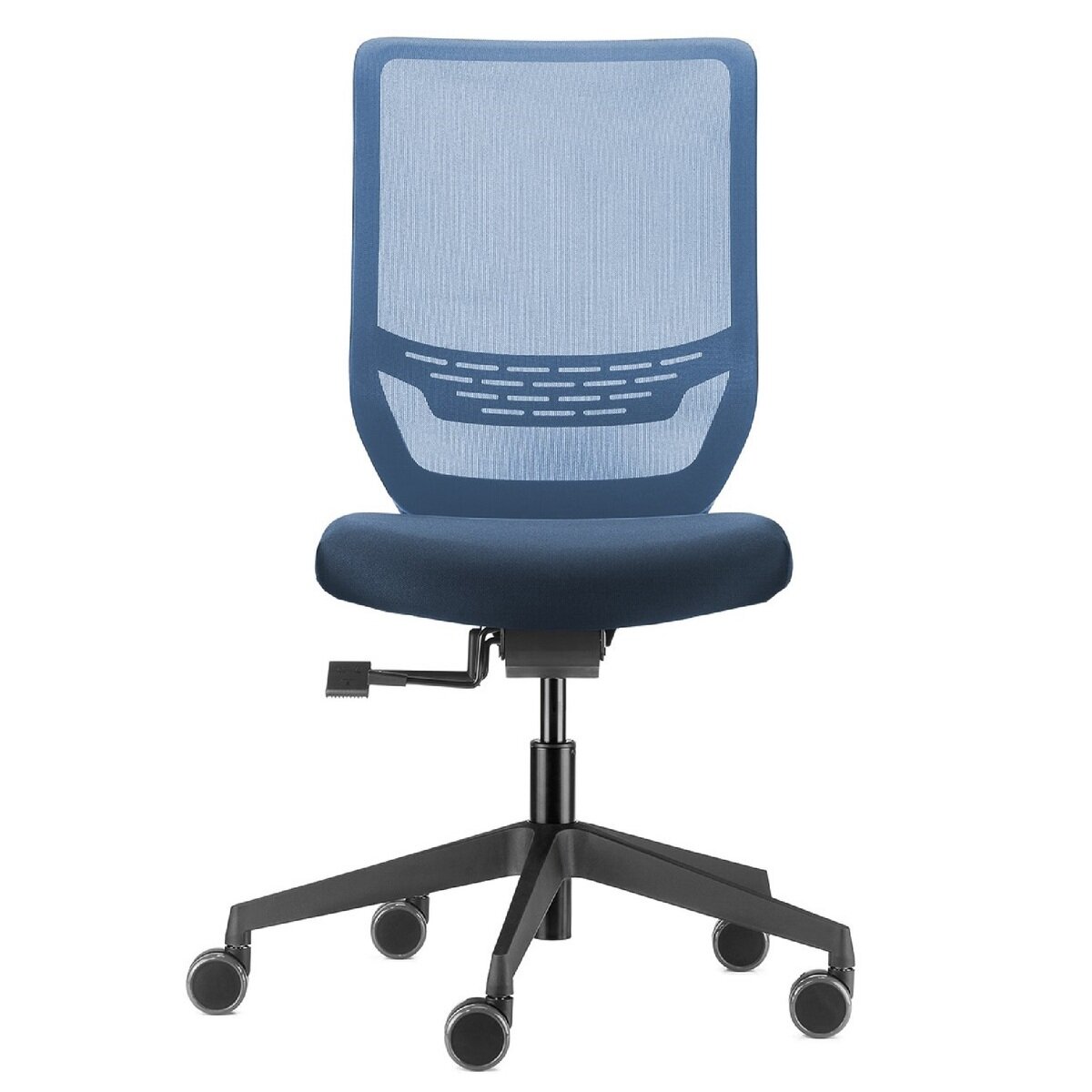 ドーフィン トゥーシンクチェア 肘なし ブルー