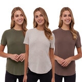 BENCH. ウィメンズ Tシャツ 3枚組 XL アソート 2 BENCH. ウィメンズ Tシャツ 3枚組 XL アソート 2