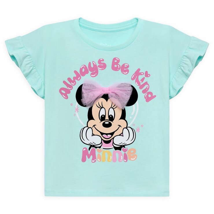 キャラクター キッズ 半袖 Tシャツ 4枚組 ミニー 4