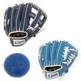 親子キャッチボールグローブセット やわらかボール付 大人-右投げ, 子供-右投げ 埼玉西武ライオンズ