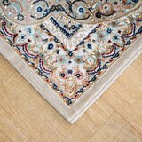ウィルトン織りマット ロザリオ 50 x 80cm ベージュ
