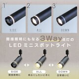 Edison Smart（エジソンスマート） TREO ミニスポットライト ダクトレール用 ホワイトTRE-TL182WH