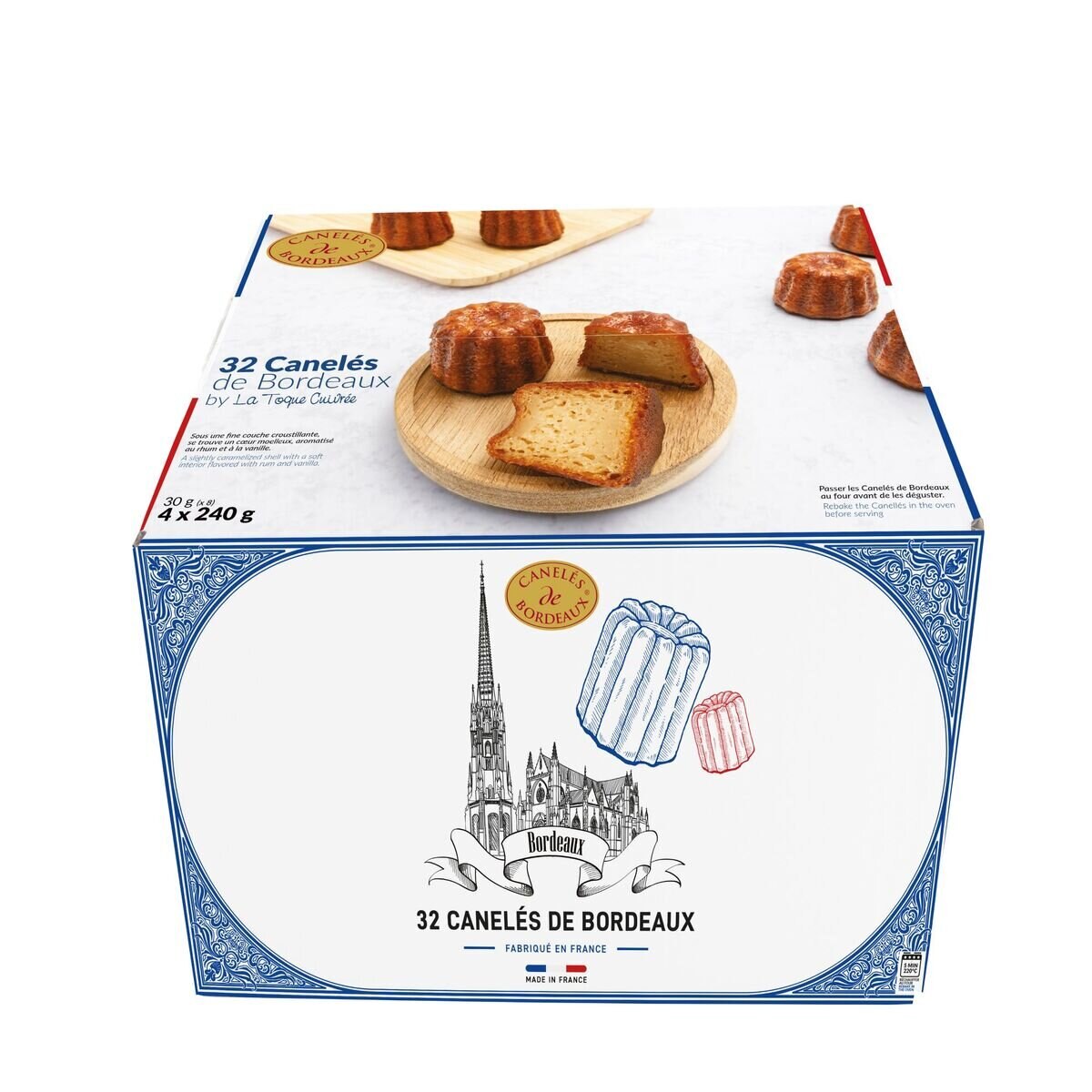 お取り寄せ】 カヌレ10個入 カヌレ ド ボルドー cannele de Bordeaux フランス 郷土 菓子 お中元 ギフト 敬老の日 バレンタイン  ホワイトデー