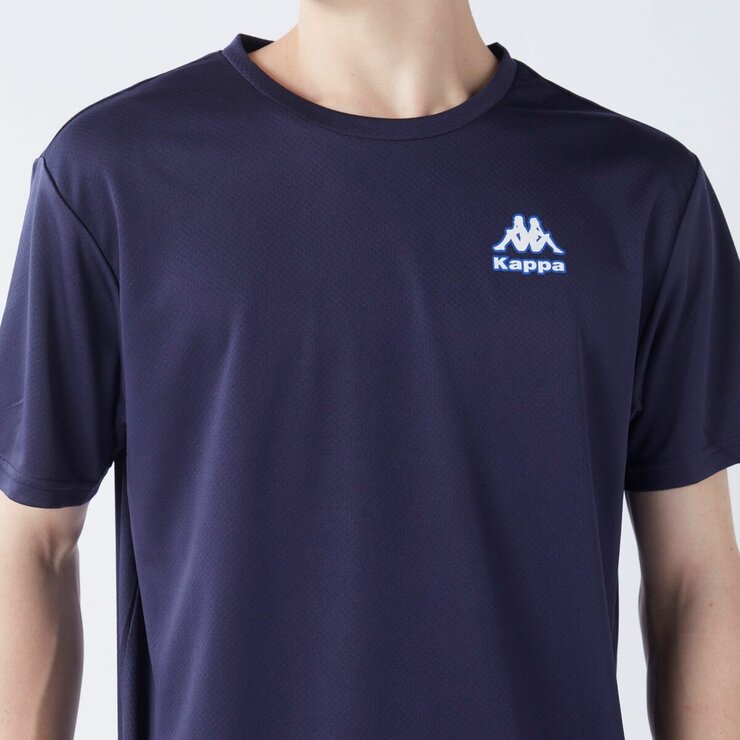 カッパ メンズ 半袖Tシャツ ホワイトロゴ