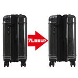 エース イグザクト ヘアライン柄 スーツケース 機内持込サイズ