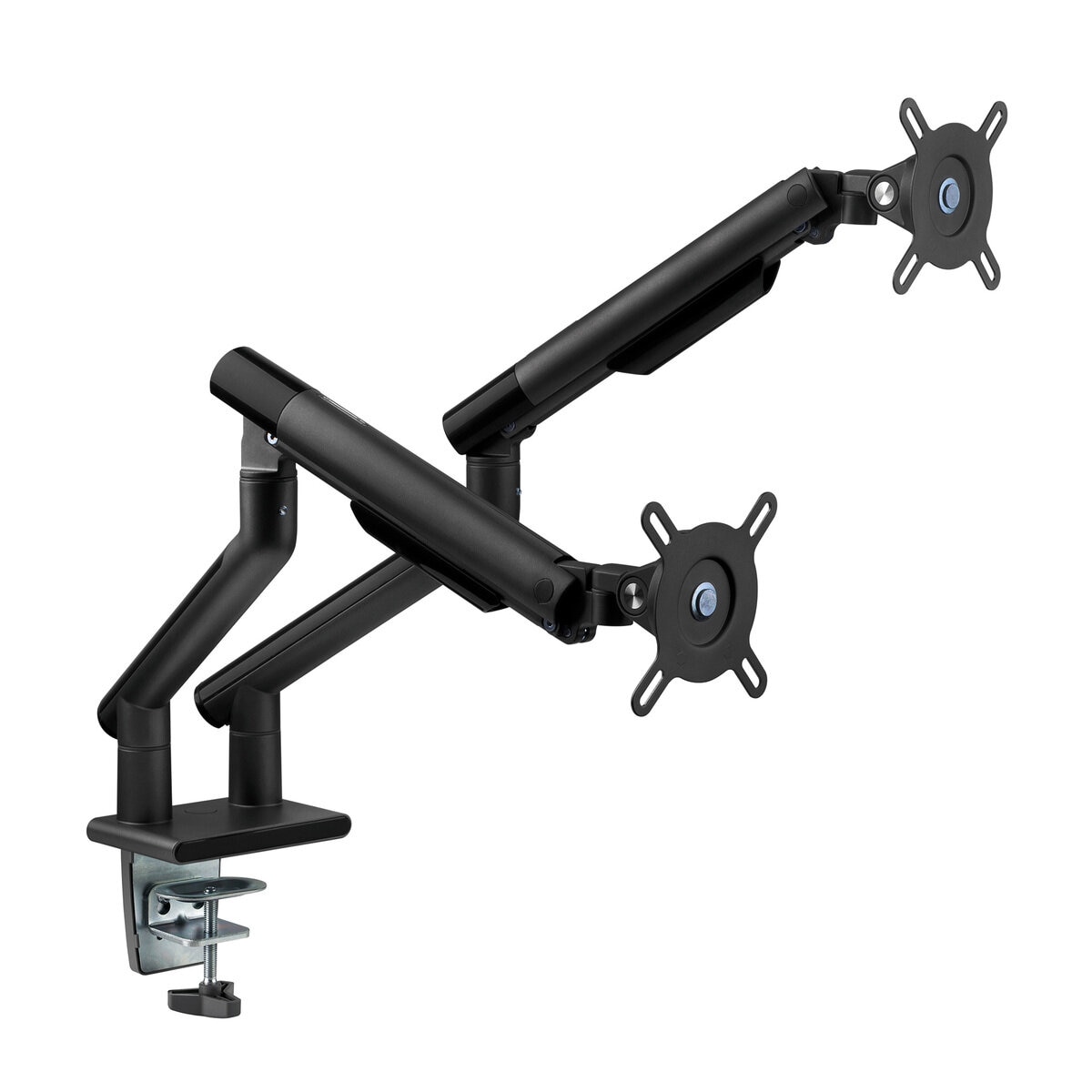 iggy / デュアルモニターアーム / DA122 / 耐荷重2～9kg / 13～32インチ対応 / ブラック