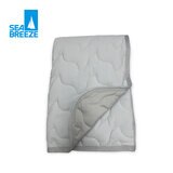 シーブリーズ 冷感敷きパッドシーツ ダブル グレー