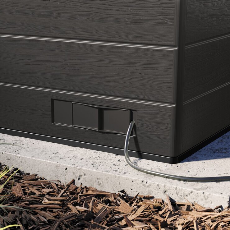 Suncast Cabana バーカウンター付き 屋外物置 Suncast Cabana バーカウンター付き 屋外物置