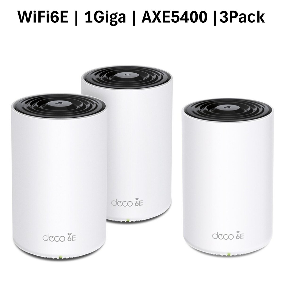 TP-Link Deco XE75 3Pack メッシュWiFi6E ルーター 2402＋2402＋574Mbps AXE5400 トライバンド IPoE IPv6対応 3年保証