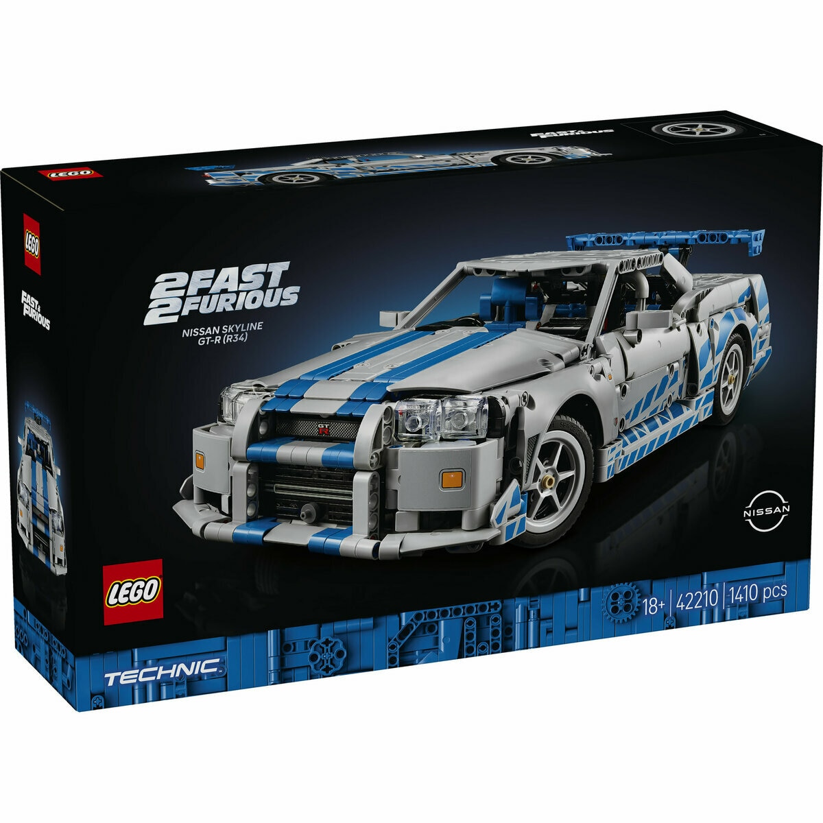 レゴ ワイルド・スピードX2 日産スカイラインGT-R (R34)