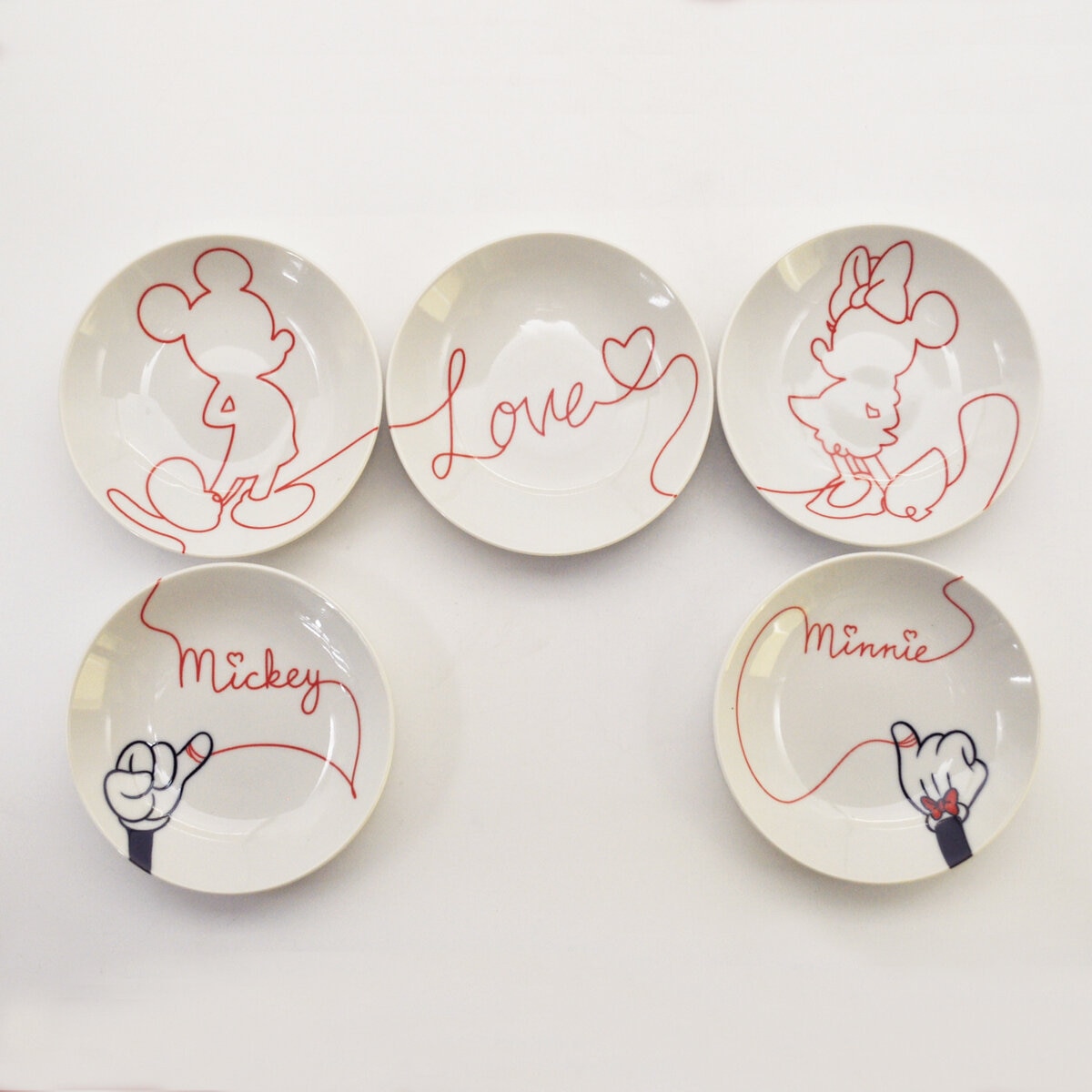 ディズニー スモールプレート 5枚