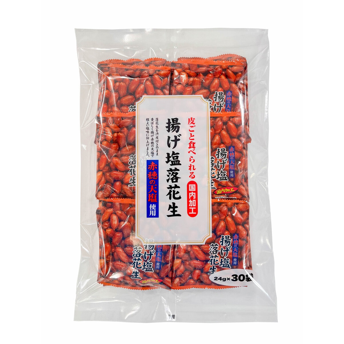 揚げ塩落花生 24g x 30