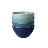 美濃焼 ボウル 4個 ブルー