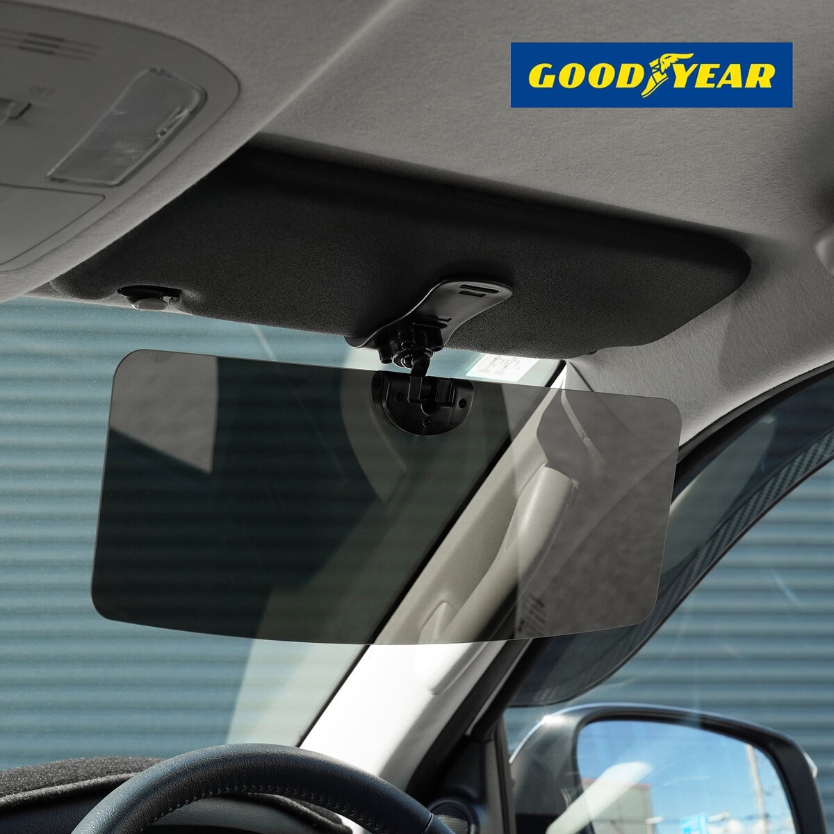 グッドイヤー サンバイザースクリーン 偏光 クリップ式