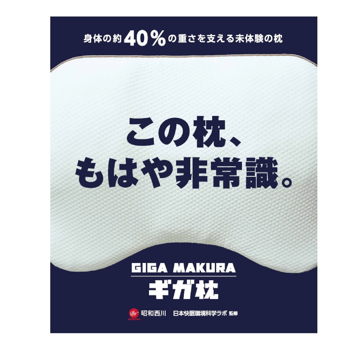 昭和西川 ギガまくら
