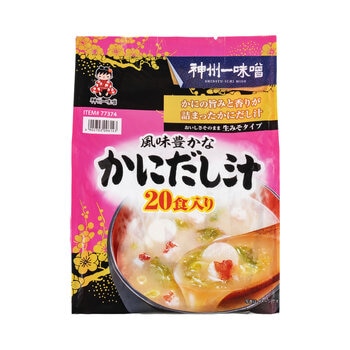 神州一味噌 かに汁20食入り