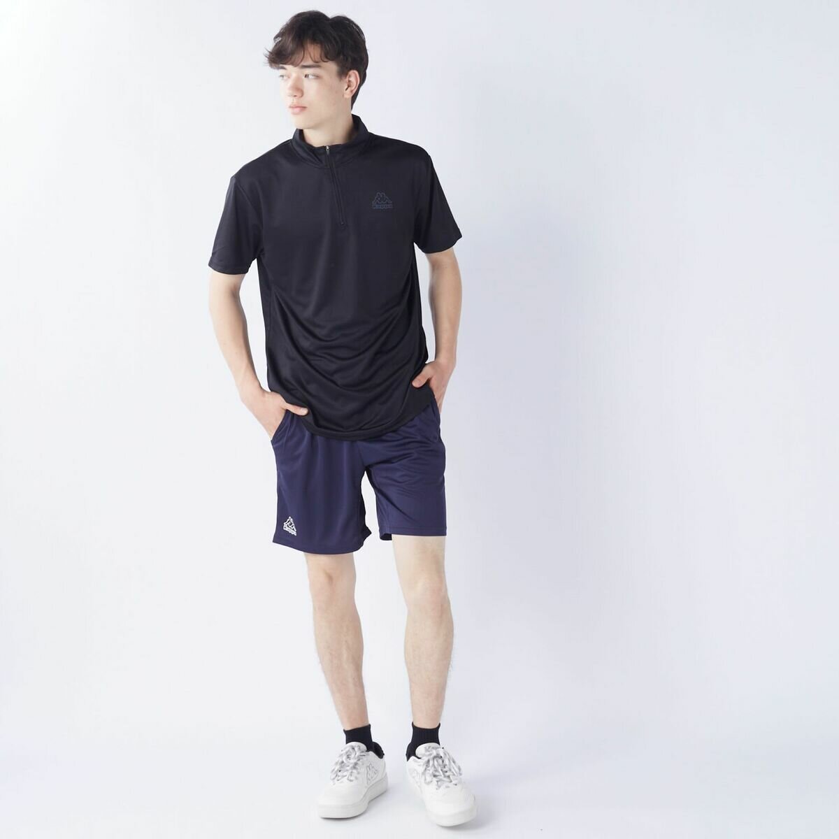 カッパ メンズ アクティブ ショートパンツ / ネイビー / M