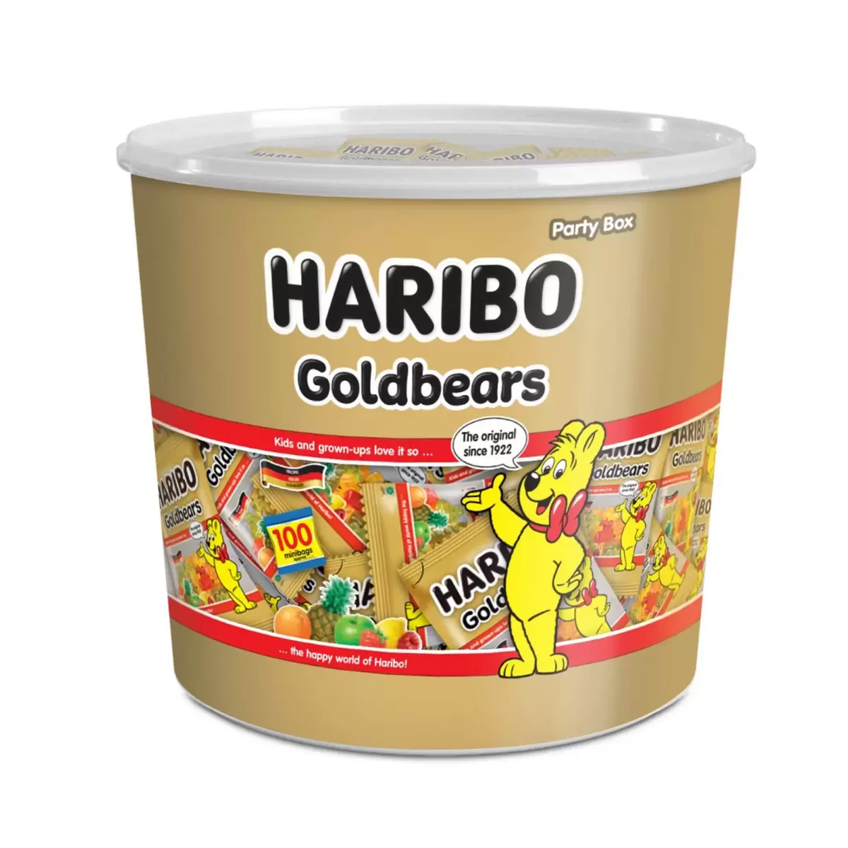 コストコ　ハリボー ミニゴールドベアー ドラム