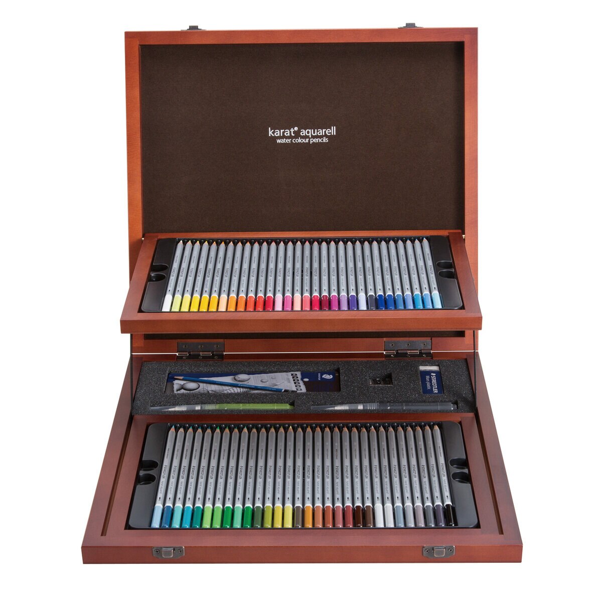 ステッドラー カラト アクェレル水彩色鉛筆 60色 クリエイティブボックス