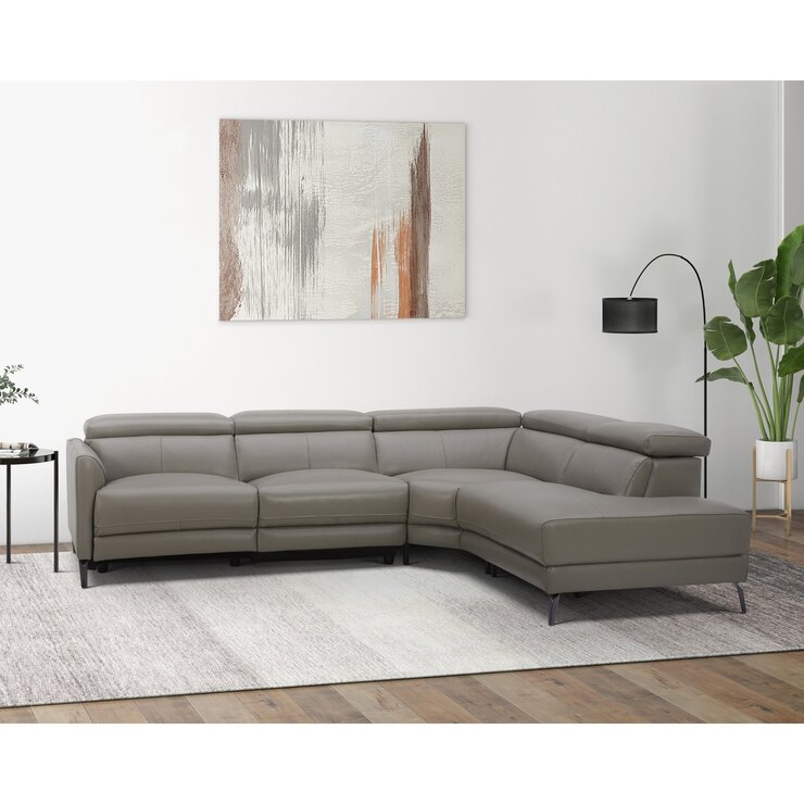 Gilman Creek Furniture 電動 革製リクライニングソファ 3ピース Gilman Creek Furniture 電動 革製リクライニングソファ 3ピース