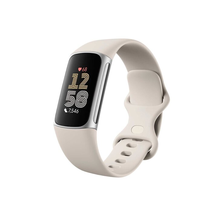 fitbit Charge 6 健康管理トラッカー ポーセリン / シルバー | Costco