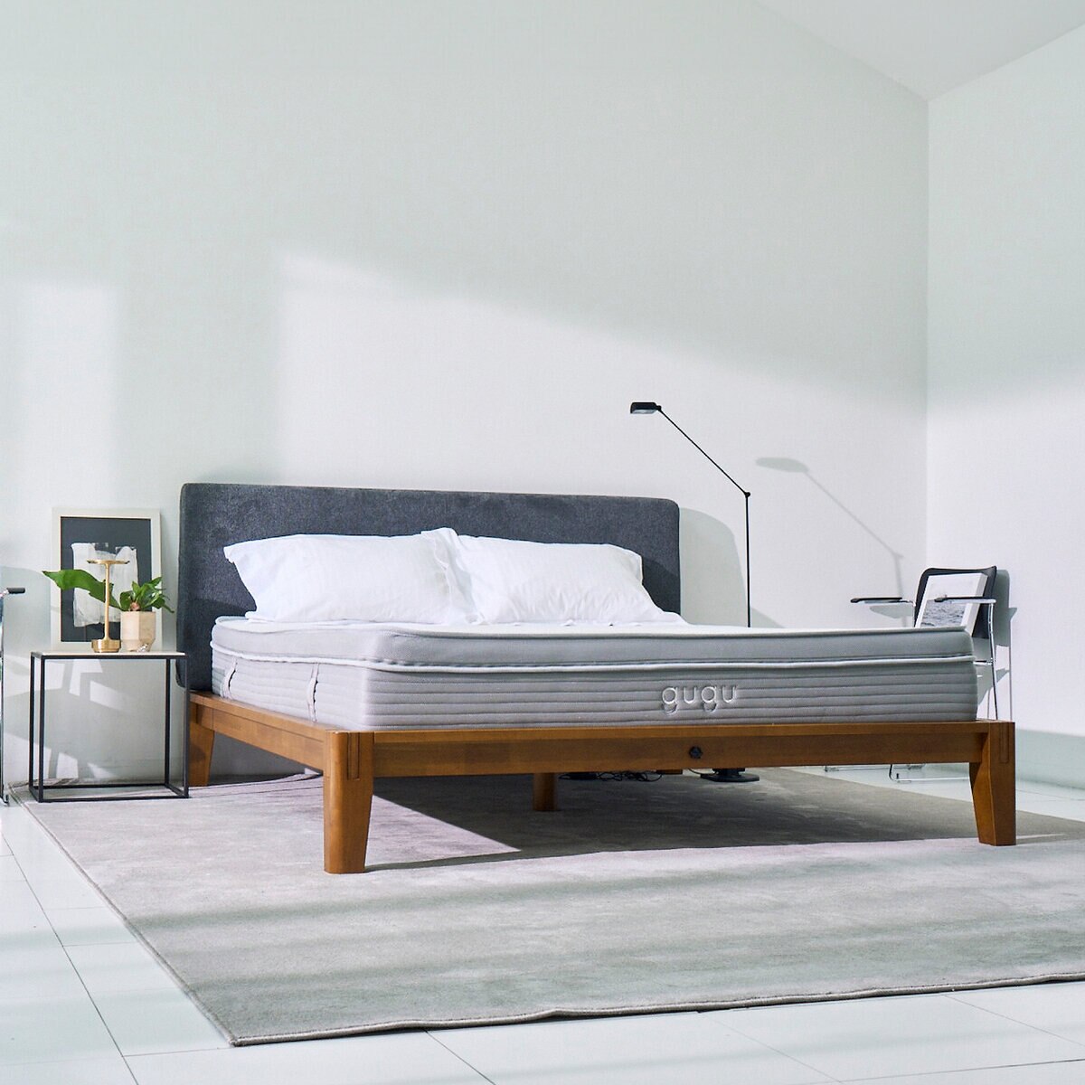 グーグー パーフェクトフィット マットレス ダブル ふつう／かため