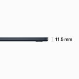 Apple MacBook Air 13インチ 8コアCPU/10コアGPU/Apple M3チップ/24GB/512GB SSD ミッドナイト