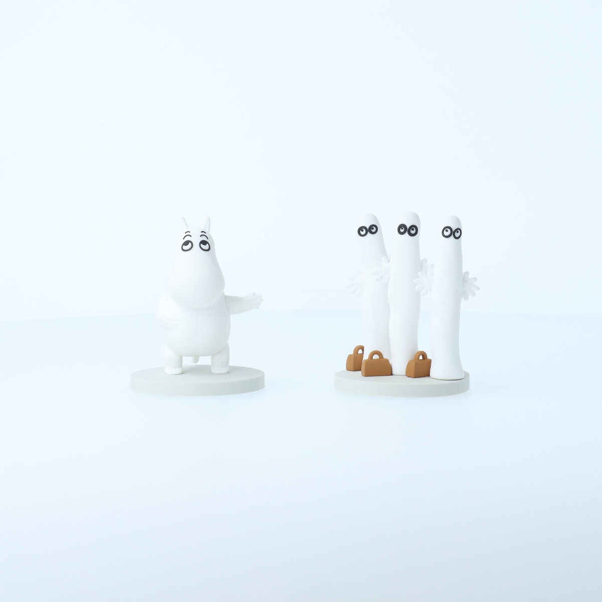 ムーミン メガネスタンド 2個セット ムーミン＆ニョロニョロ