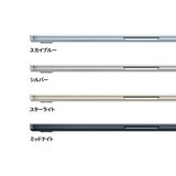 Apple MacBook Air 15インチ/10コアCPU/ 10コアGPU/M4チップ /16GB/512GB SSD