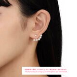 あこやパール 18Kイエローゴールド ピアス用 ジャケット 4.5ｍｍ 5連