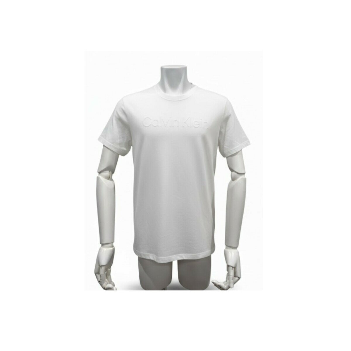 カルバンクライン メンズ 半袖 Tシャツ ホワイト XL