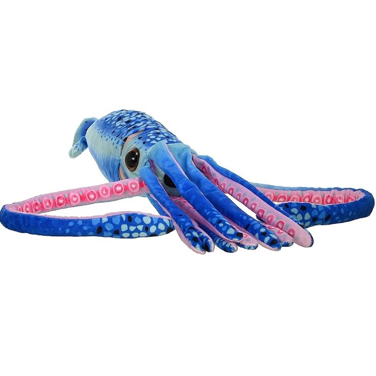 ワイルドリパブリック ダイオウイカ ブルー ぬいぐるみ 23548