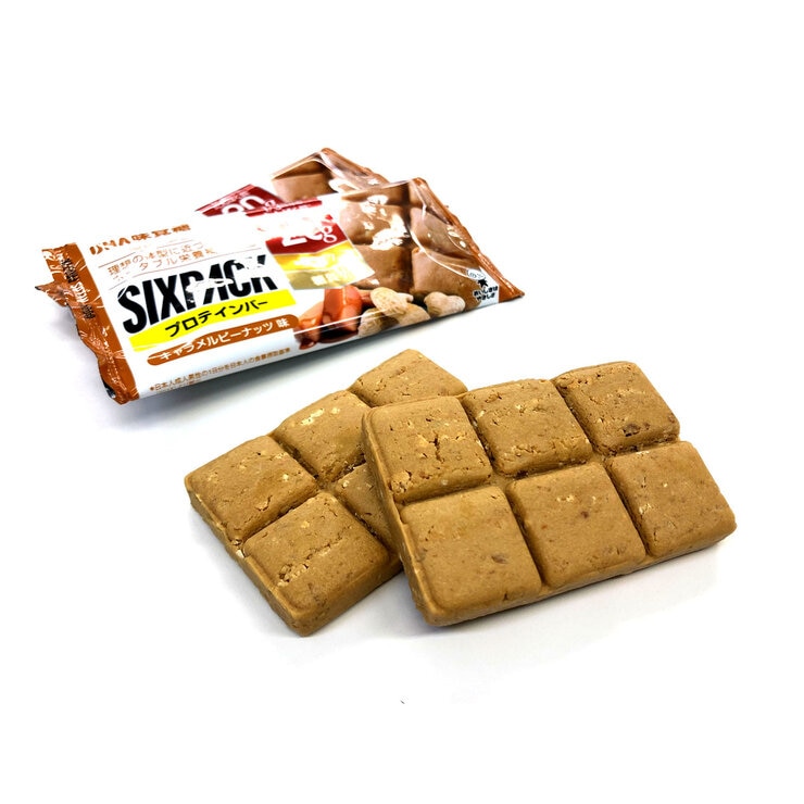 SIXPACKプロテインバー キャラメルピーナッツ味 10本入り SIXPACKプロテインバー キャラメルピーナッツ味 10本入り