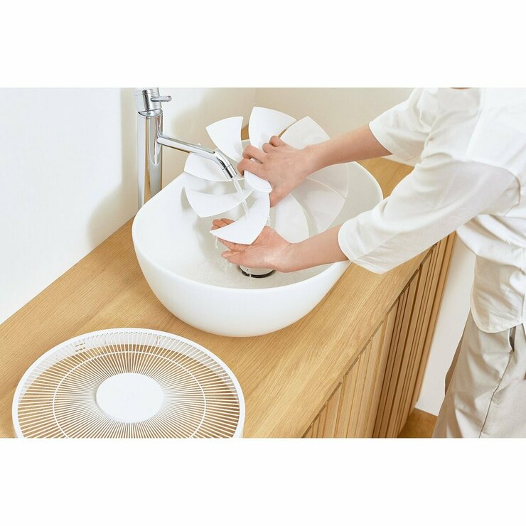 ツインバード 首振りが要らないサーキュレーター KJ-D783W