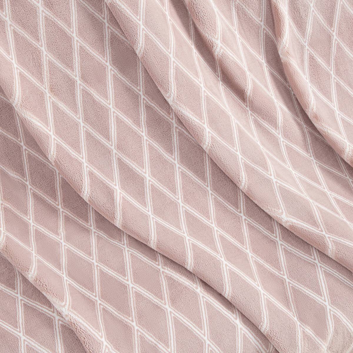 大判ひざ掛け 152cm x 177cm ドリアン ブラッシュ