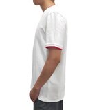 トミーヒルフィガー メンズ 半袖 Tシャツ ホワイト（OPTIC WHITE）L