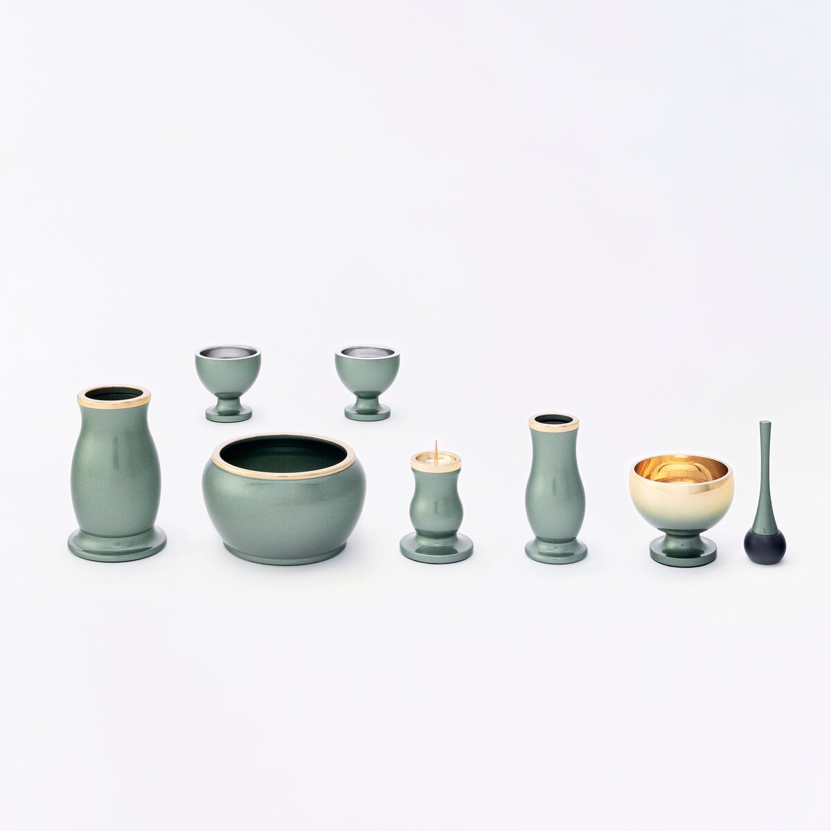 仏具セット 7点セット2.5　りん付