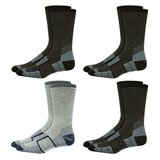 カークランドシグネチャー メンズ メリノウール混 ソックス 4足組