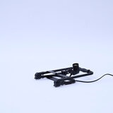 YAMAZEN 3灯LEDガレージライト/ポータブルスタンドセットGL3-0500PLS-E26SET