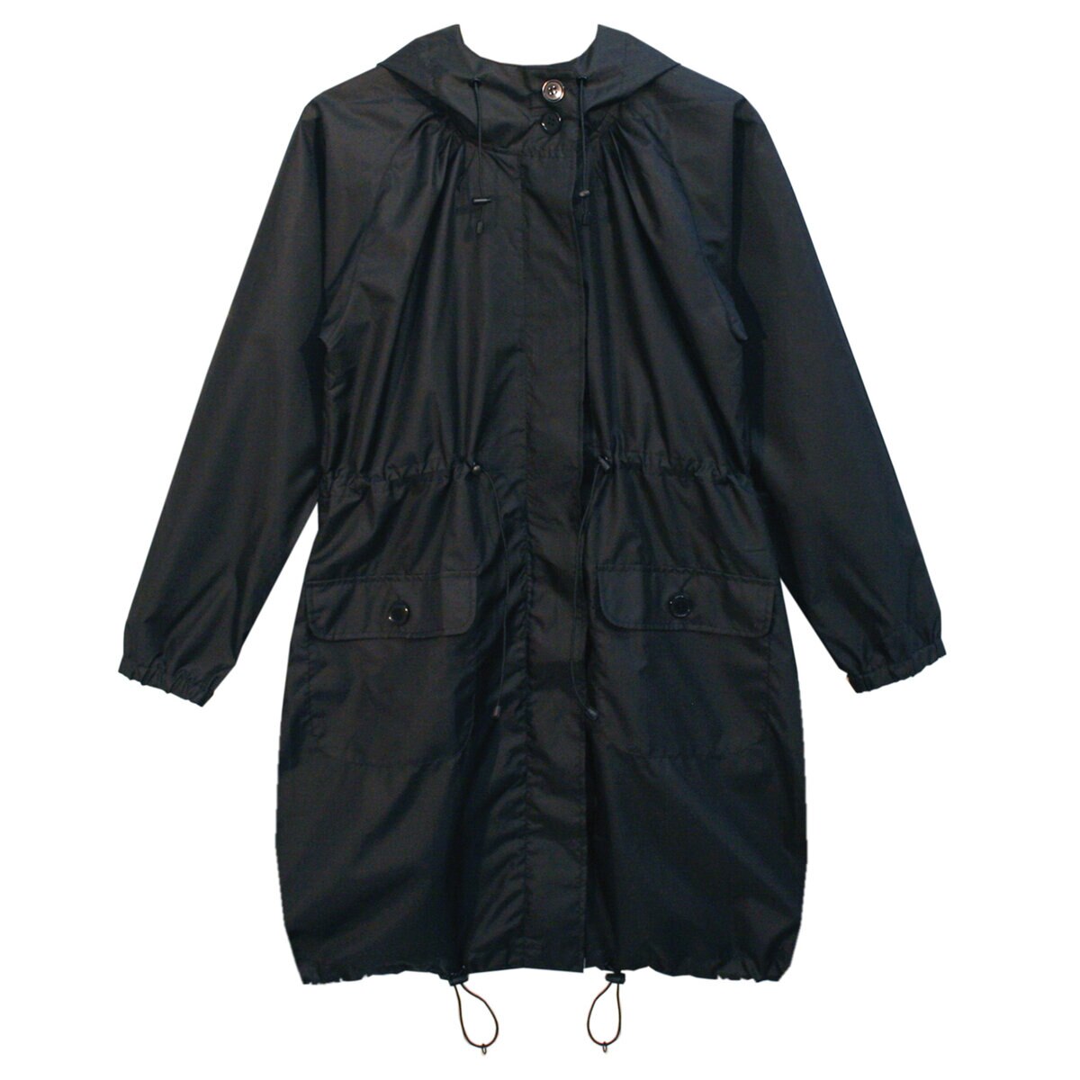 assa モッズレインコート ブラック MC132