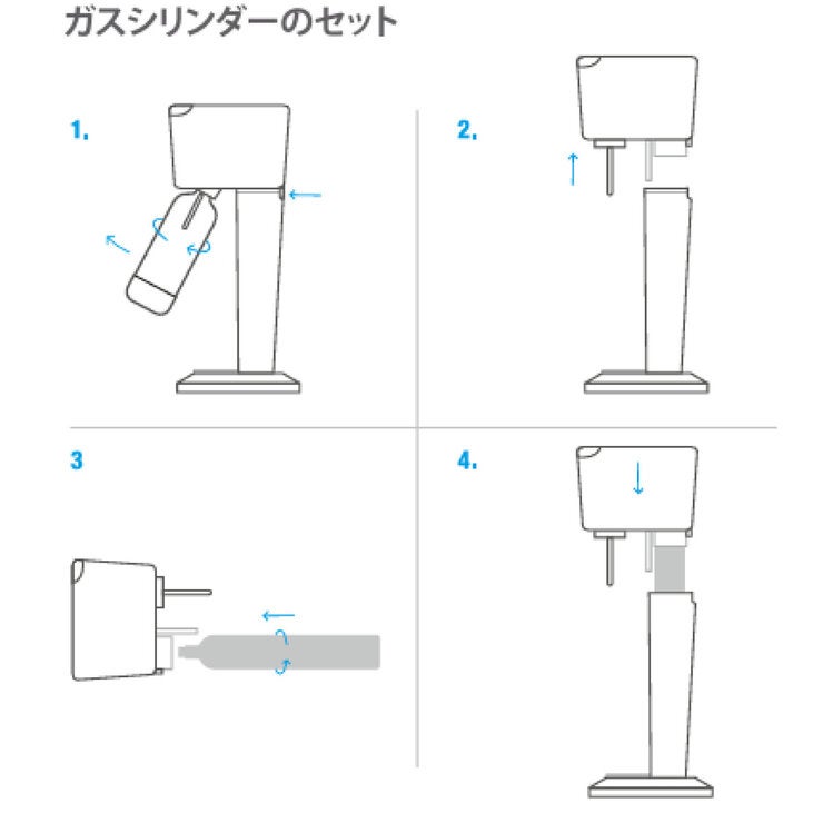 ソーダストリーム ジェネシスデラックス スターターキット ソーダストリーム ジェネシスデラックス スターターキット