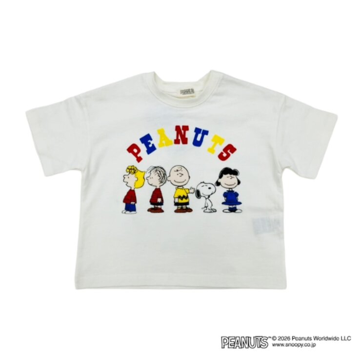 スヌーピー(ピーナッツ) キッズ 半袖 Tシャツ 3枚組 アソートA 110