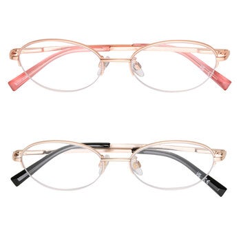 Foster Grant 老眼鏡 ブルーライトカット オーバル +1.25 2本セット