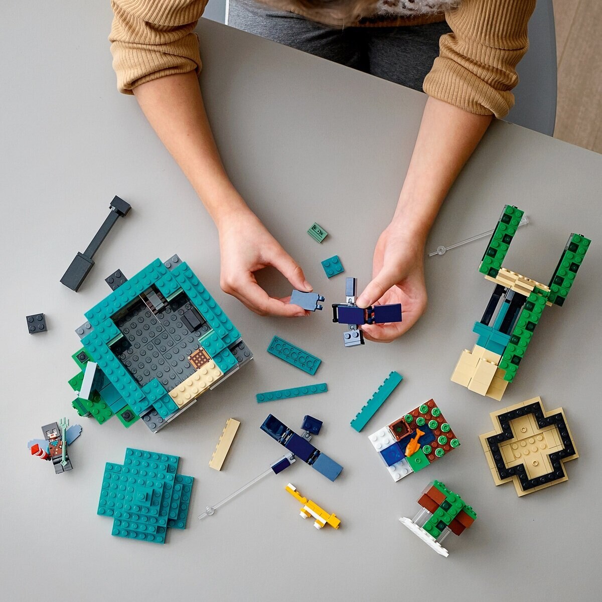 レゴ マインクラフト そびえる塔