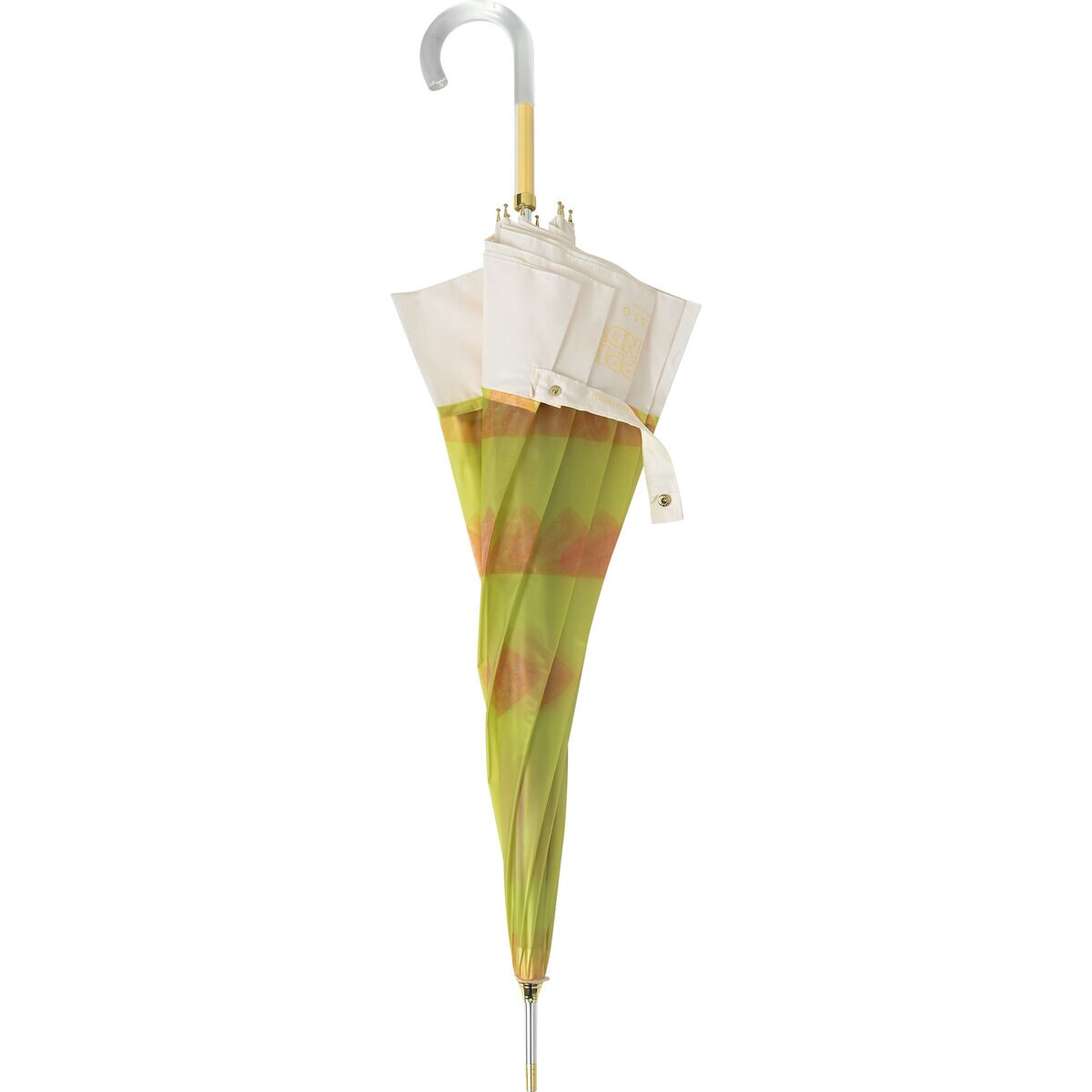 assa 雨傘長傘 CAL60 お菓子 透明 イエロー / グレープフルーツグミ RL839