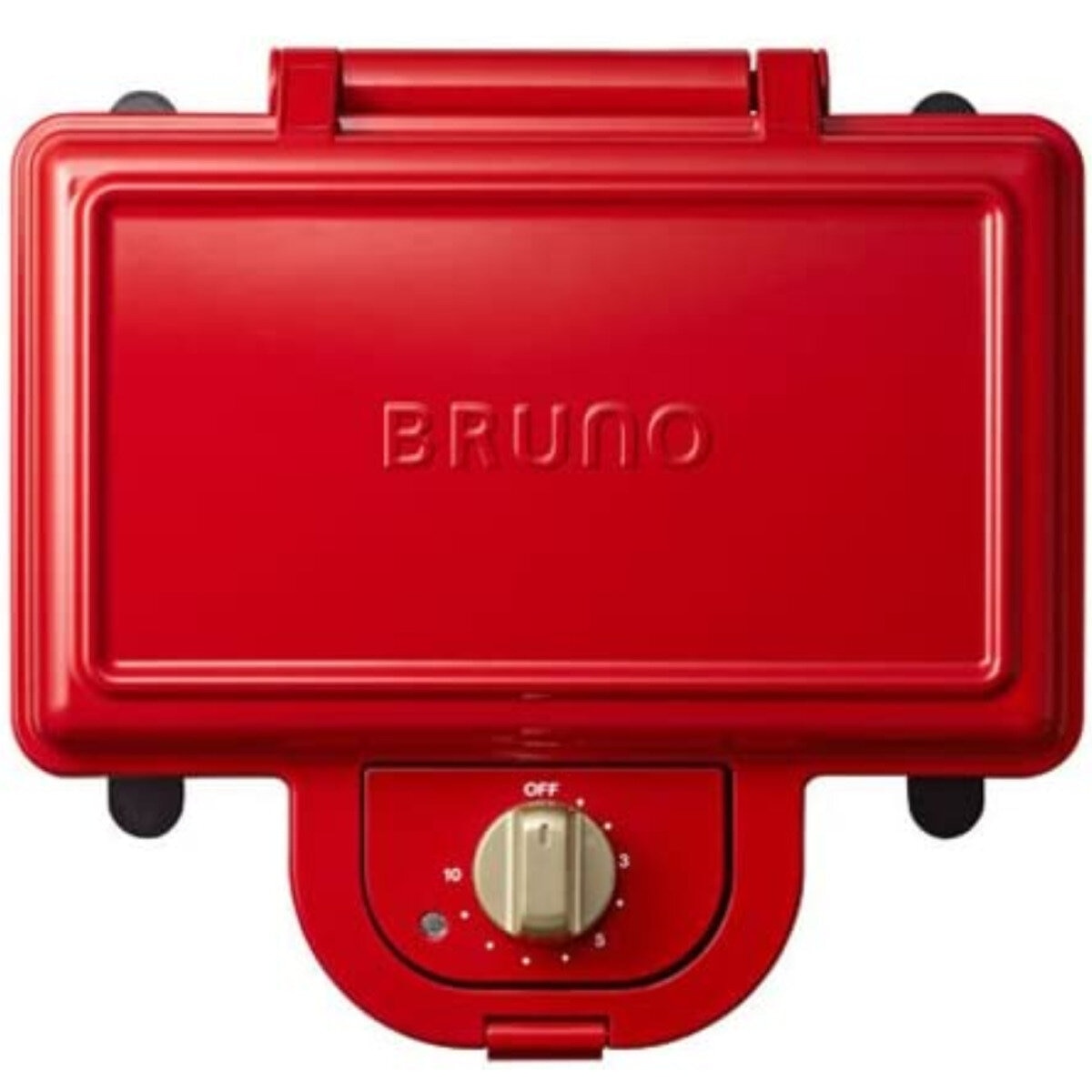 ブルーノ ホットサンドメーカー ダブル BOE044-RD レッド