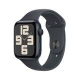Apple Watch SE（第2世代・GPSモデル）- 40mmミッドナイトアルミニウムケースとミッドナイトスポーツバンド - S/M