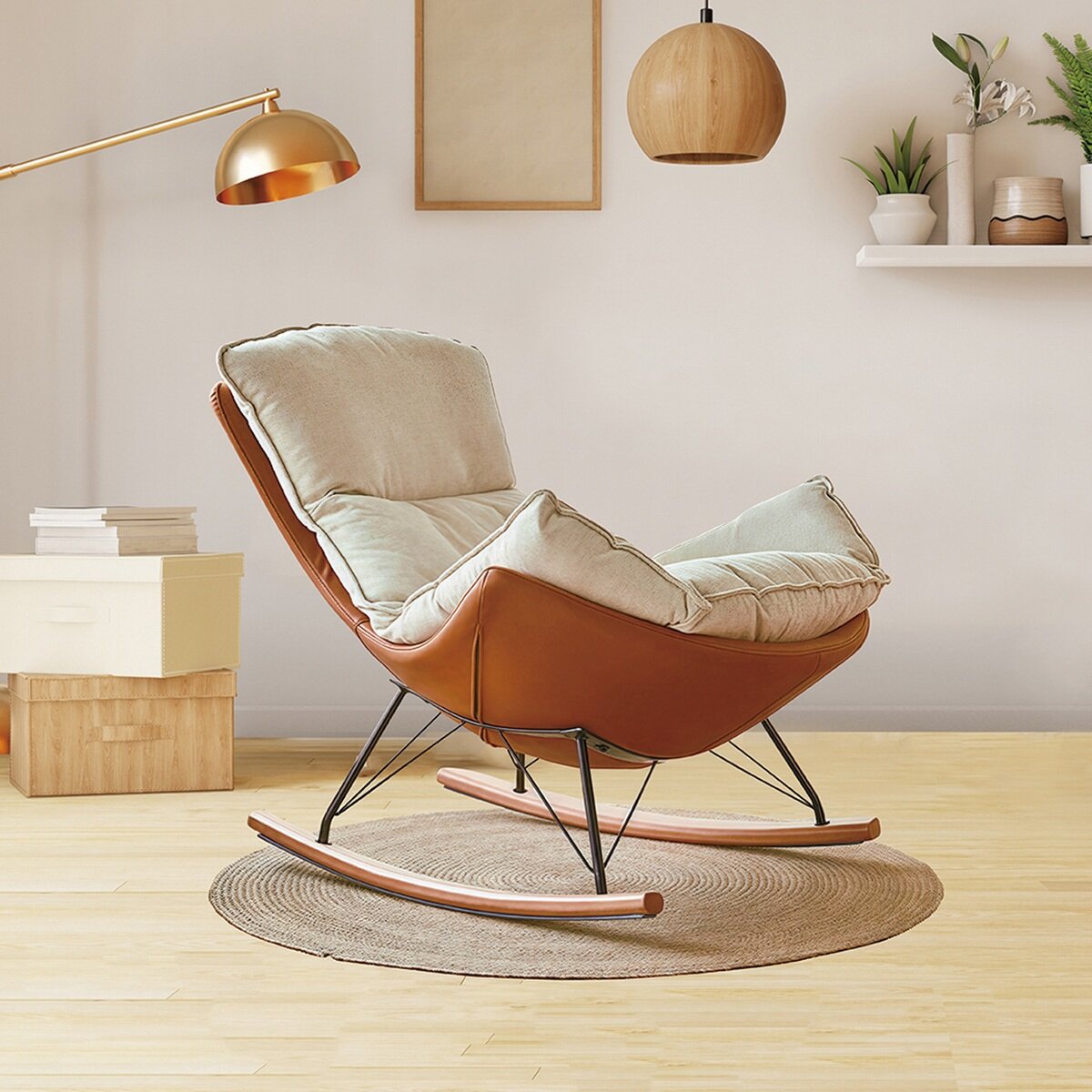 AIKO エッグロッキングチェア