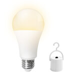 NEWGALE 防災充電式LED電球E26 60W 850lm 3個パック PJG-9WE 電球色